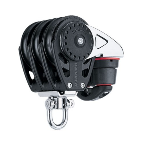 Harken 57mm Carbo triple block with swivel and cam